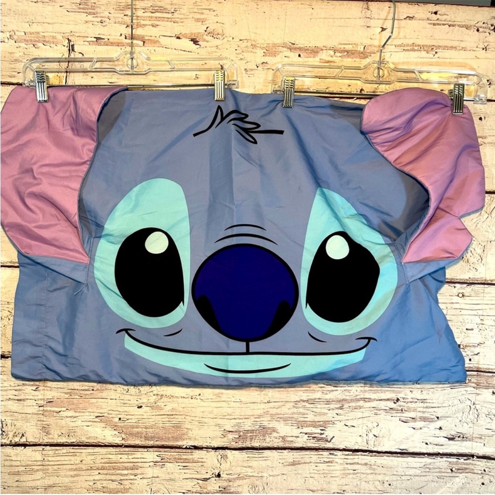 DISNEY Stitch 3D Pillow Case-NWOT